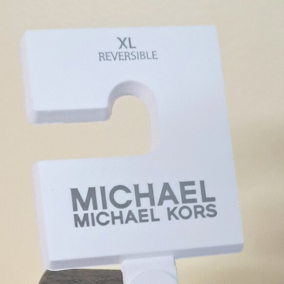 Michael Kors MK Monogram Reversible Belt. BNWT main image 2